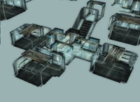 Vault106fullView.jpg (291 KB) The beta version of living quarters' dorms (not seen during normal gameplay)