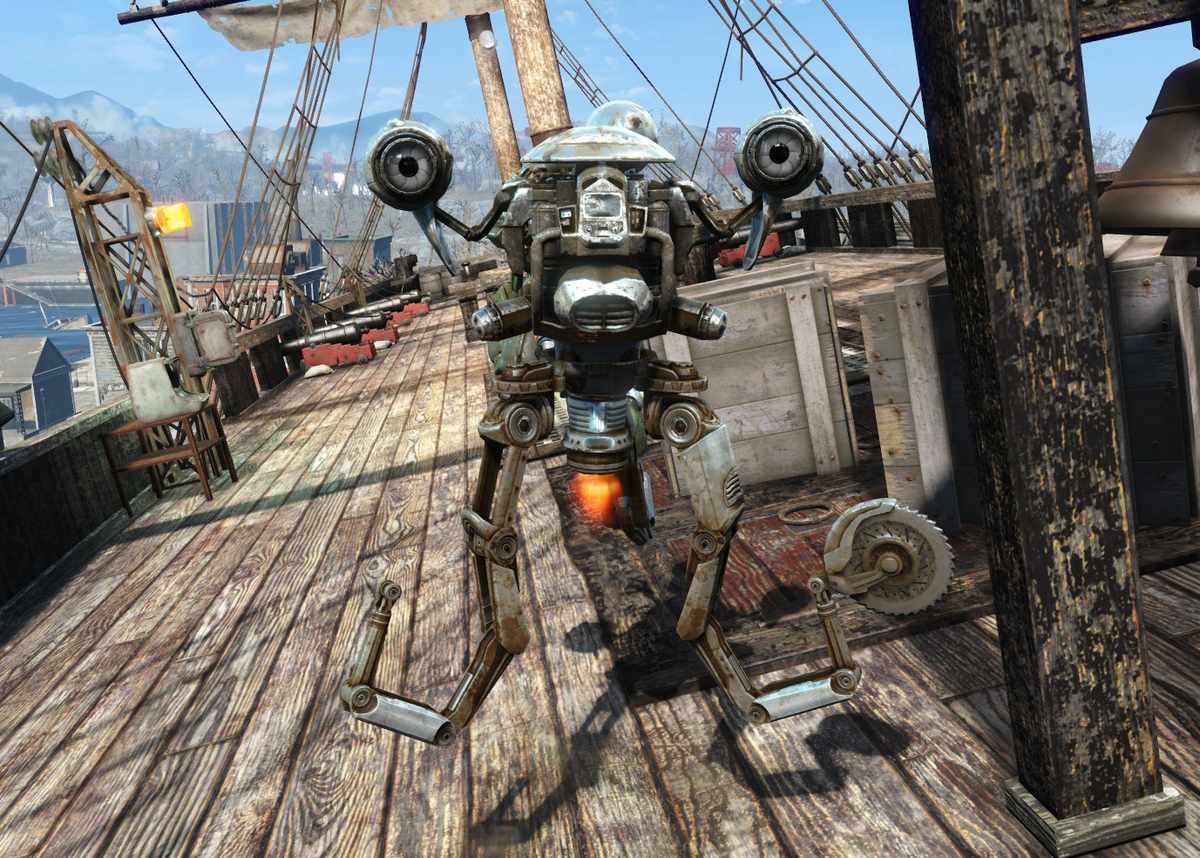 Fallout 4 корабль конститьюшн фото 23