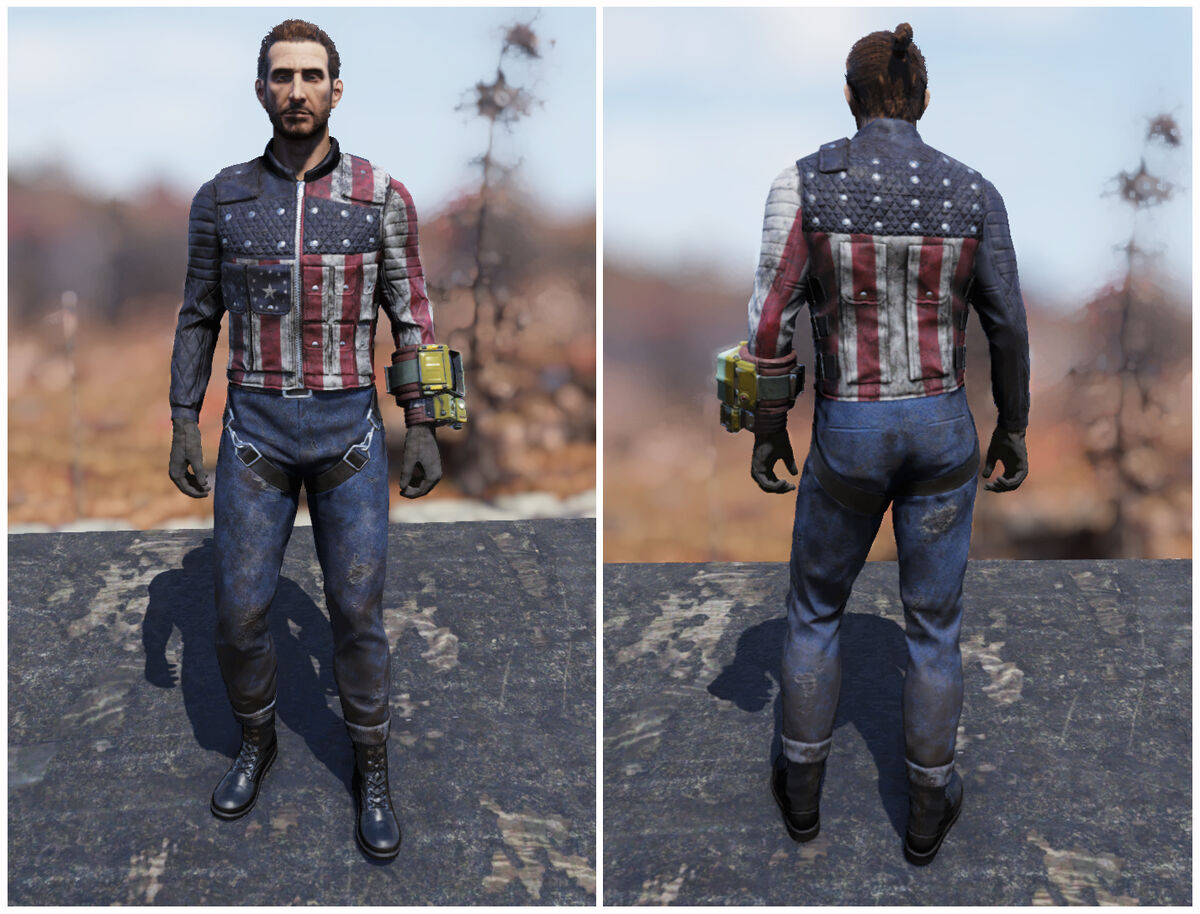 Fallout 4 куртка и джинсы стиляги фото 10