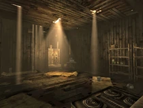 Southeastern shack's interior