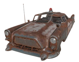 FO76 Cop Car