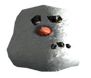 Kopf eines Schneemanns