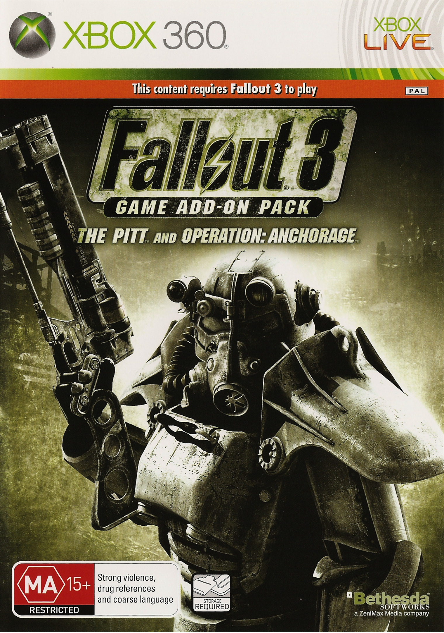 fallout 3 game of the year edition xbox one