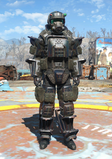 fallout 4 brotherhood of steel armor mod