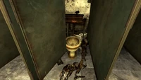 FNV Knock Knock.jpg (699 KB) Knock-Knock and fire helmet
