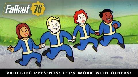 Fallout 76 – Vault-Tec Presents Let’s Work with Others! Multiplayer Video PEGI