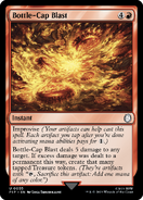 Magic: The Gathering card: a bottlecap mine explosion