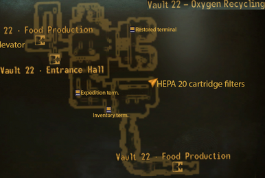 How to Get the Hepa Filter in Vault 22?  