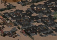 Der westliche Teil der Stadt