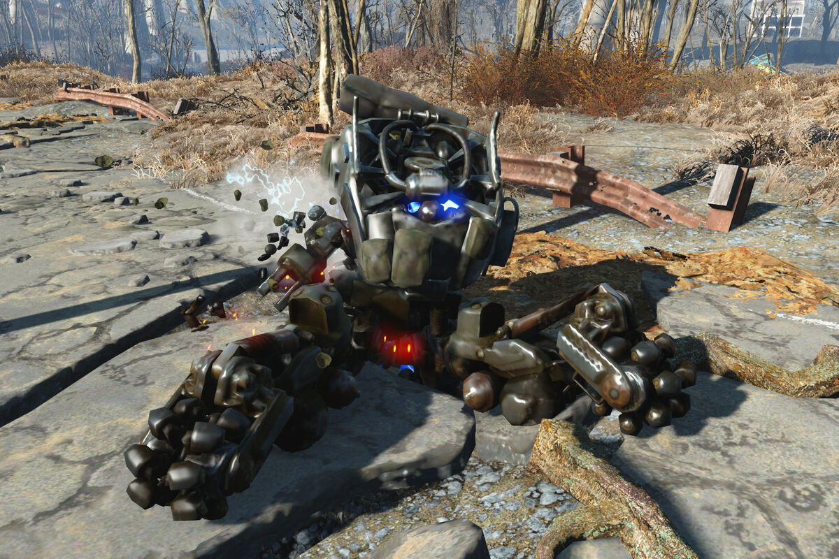 Fallout 4 роботы охранники фото 88