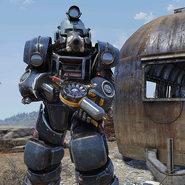 Atx skin powerarmor paint excavator blueandred c3