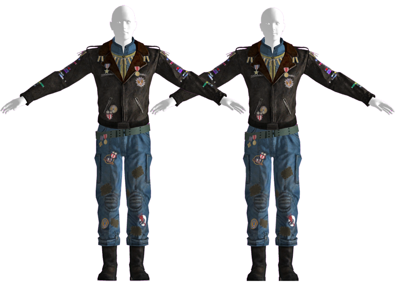 fallout new vegas all clothing