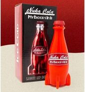 Official Fallout light up "Nuka-Cola My Blood's In It" mini figure
