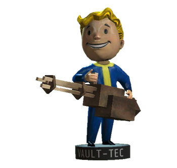 Big guns bobblehead | Fallout Wiki | Fandom