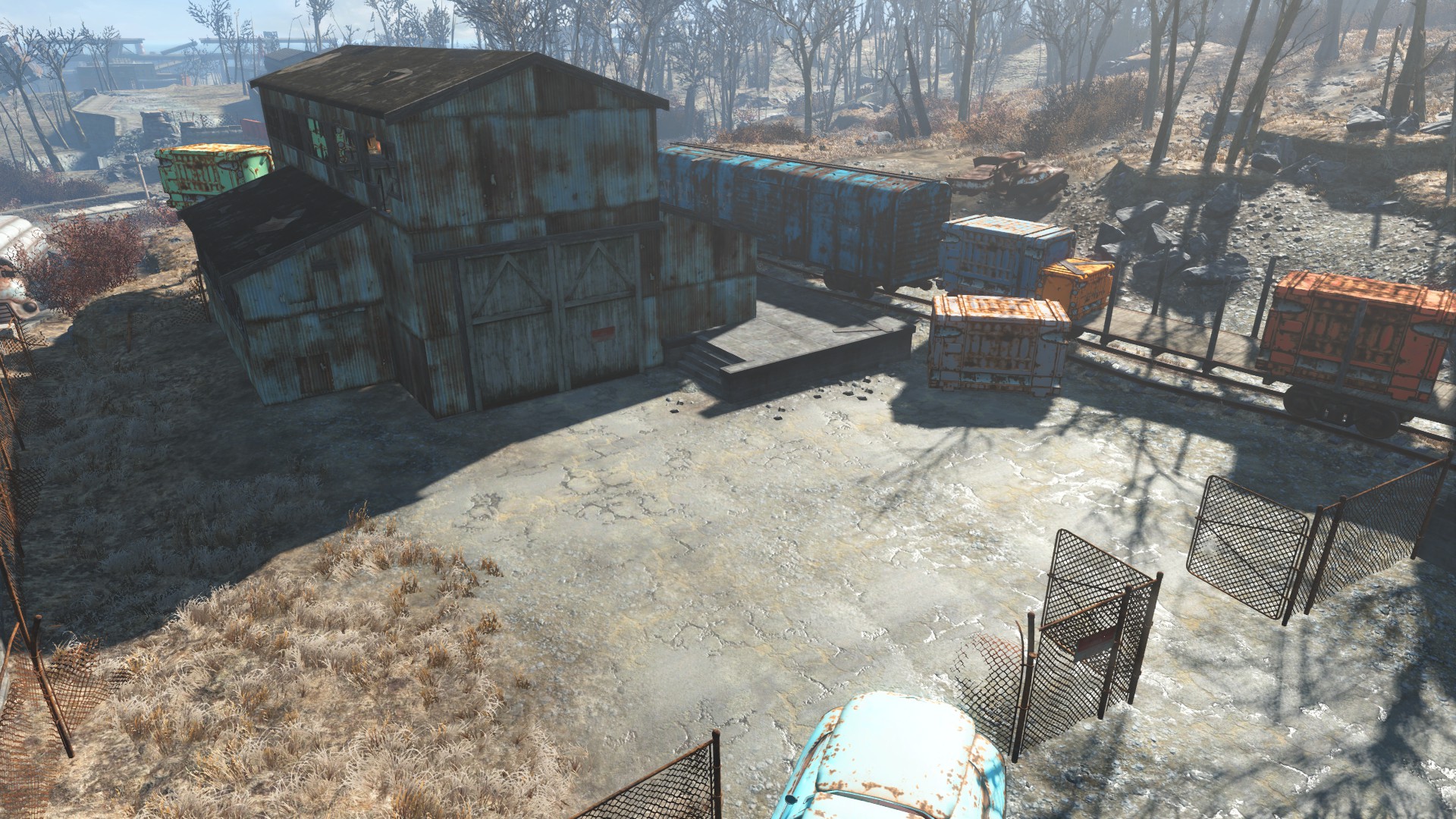 Fallout 4 аэропорт строительство фото 35