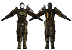 Fo3TP Tribal T45D power armor