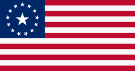 Przedwojenna flaga USA
