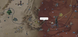 FO76 Appalachian Antiques map