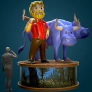 Vault Bunyan statue