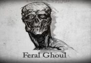 Feral ghoul concept art from Fallout 3