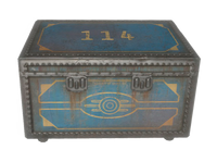 Vault 114 steamer trunk