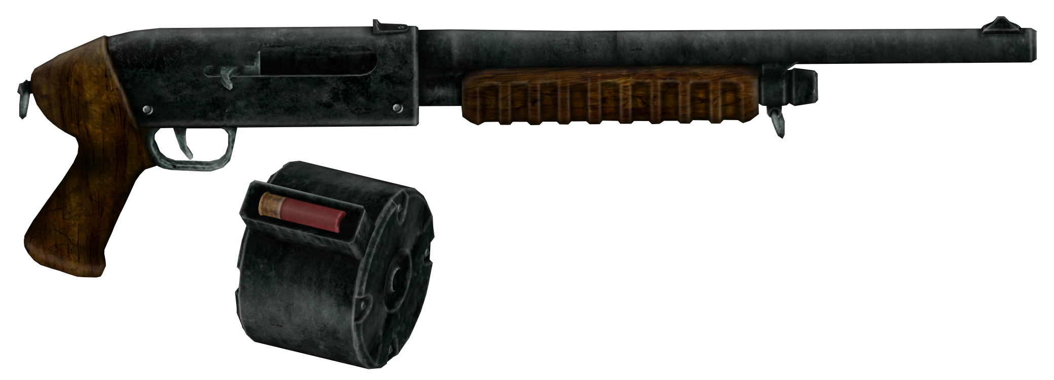 trench gun fallout 4