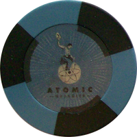 Atomic Wrangler poker chip replica from the Collector's Edition