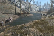 FO4 Beginning of Saugus 2.png (3.2 MB) Start of the river near Recon bunker Theta
