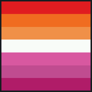 Lesbian Pride flag