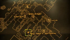 Bucks Steakhouse loc map