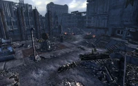 FO3 GNR Plaza Aftermath with combat