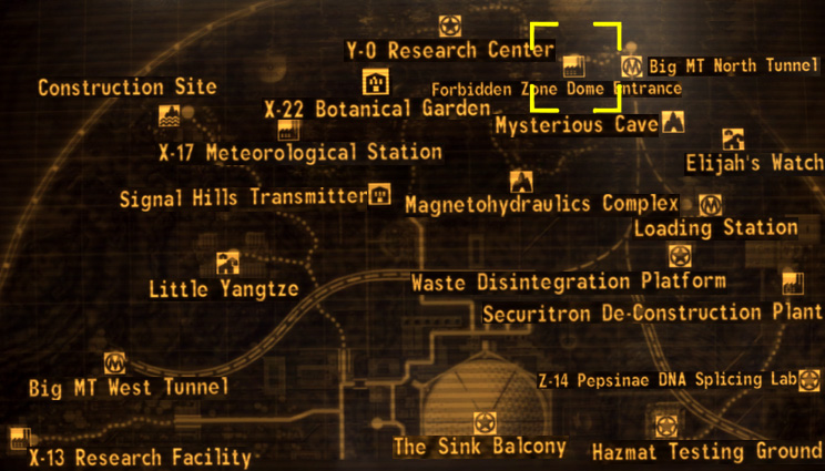 Fallout: New Vegas world map, Fallout Wiki