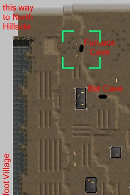 Furnace caves map
