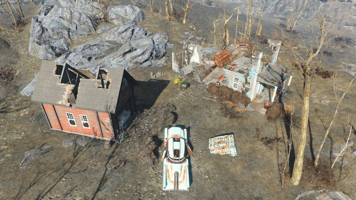 Fallout 4 коттедж на берегу на карте фото 23