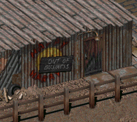 Fo2 Happy Harry's out of business.png (54 KB) Out of business sign
