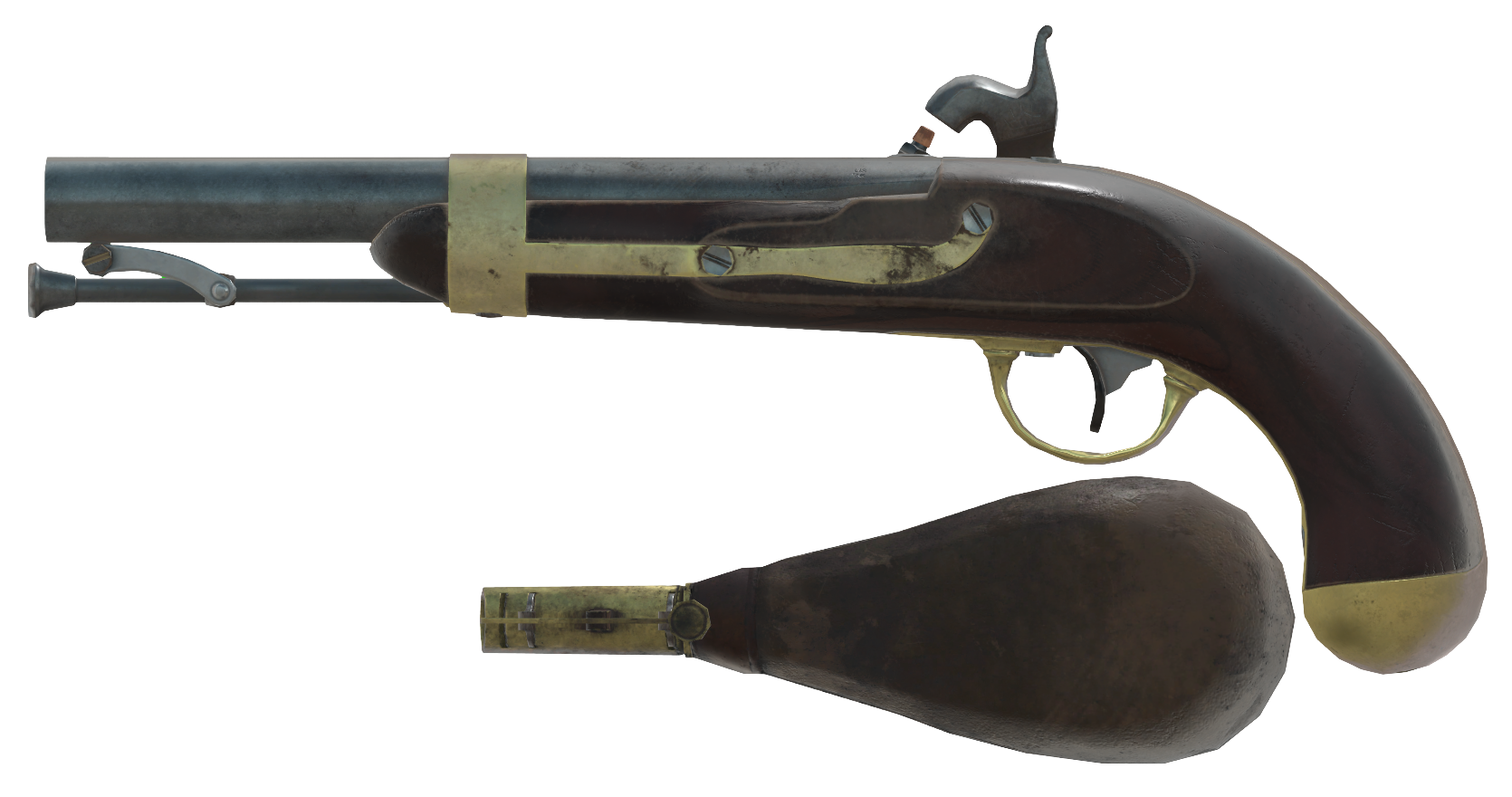 Black powder pistol, Fallout Wiki