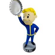 Collectable Barter bobblehead available from the Bethesda store