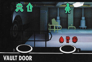 Vault door from the Fallout Shelter: The Board Game