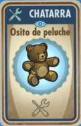 FOS Osito de peluche carta