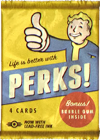 Perk card packaging