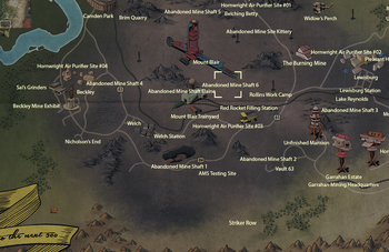 Abandoned mine shaft 6 map