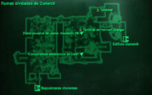 ED - Ruinas olvidadas de Dunwich mapa local