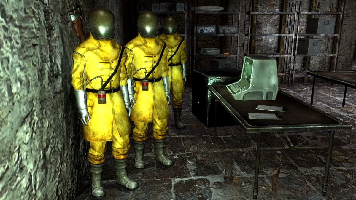 Fallout 4 антирадиационный костюм фото 15