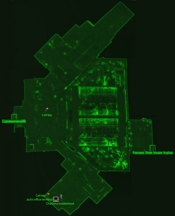 Parsons State Administration map