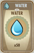 50 Water card