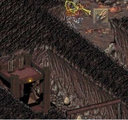 Місцезнаходження в шахті Ванаминго