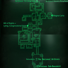 How to get to national archives fallout 3 National Archives Fallout Wiki Fandom