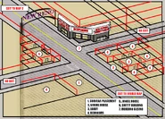Virgin Street development layout, used as an example diagram in the Tibbets Prison design document