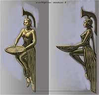 Valkyrie statue concept art