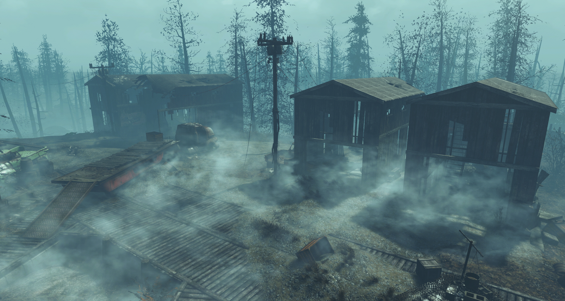 Fallout 4 болото кранберри айленда генераторы фото 16